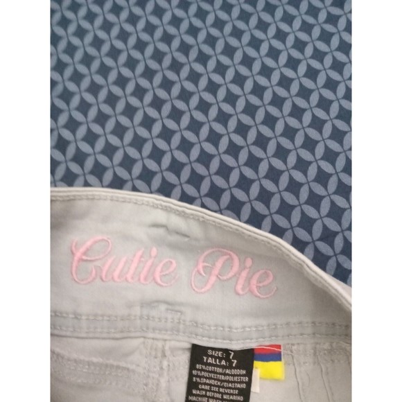 WAIST 30 INCHES SIZE 7 FLARE JEANS STRETCH DENIM BLUE PUSH UP 7-3 CTP1204 SZ7 - Picture 11 of 12